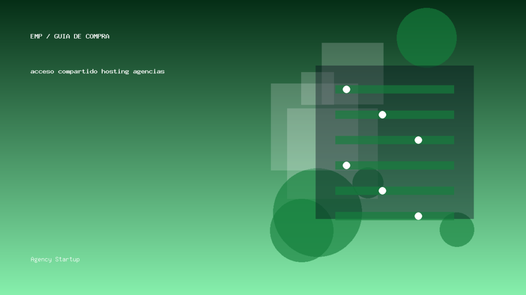 acceso compartido hosting agencias