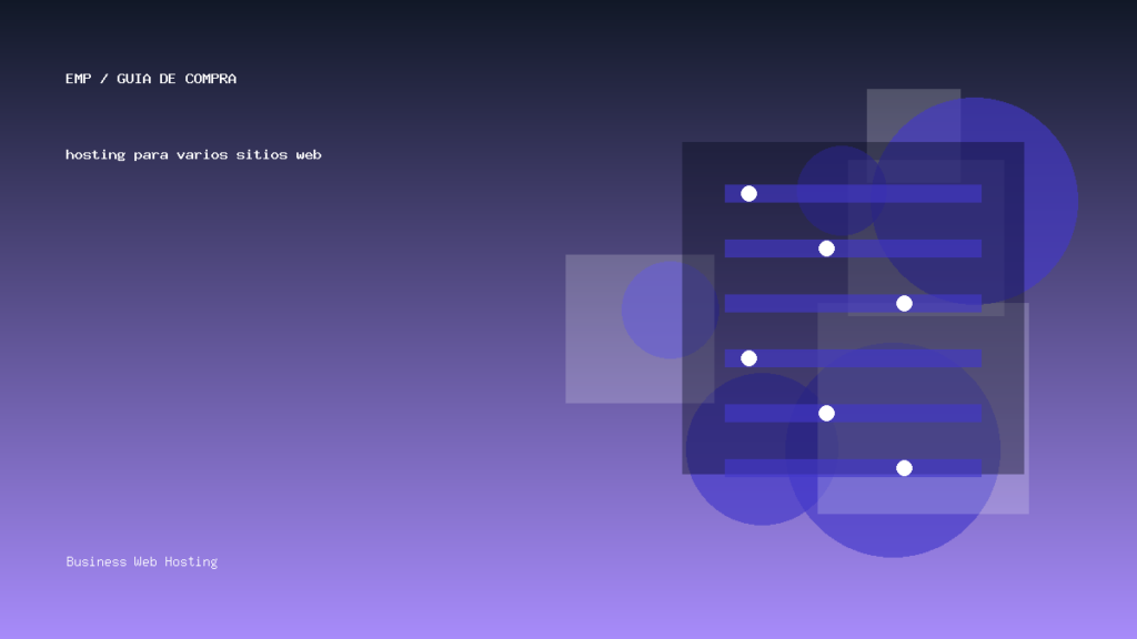 hosting para varios sitios web