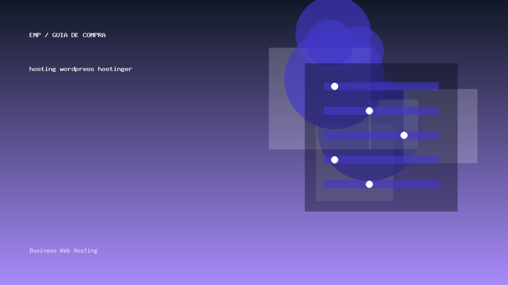 hosting wordpress hostinger