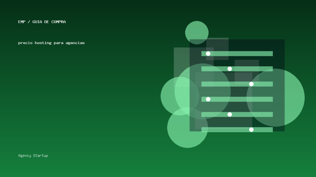 precio hosting para agencias