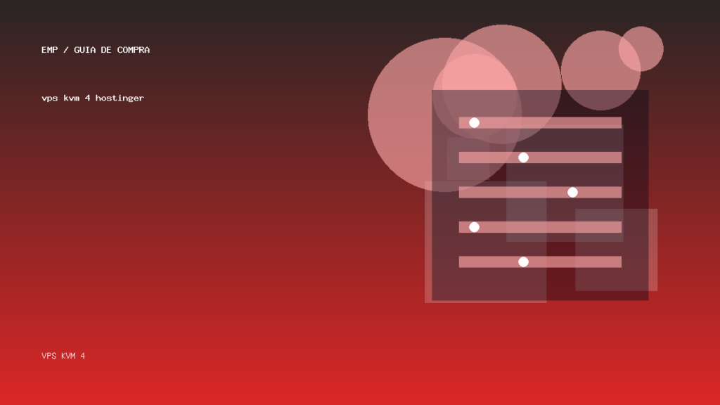 vps kvm 4 hostinger